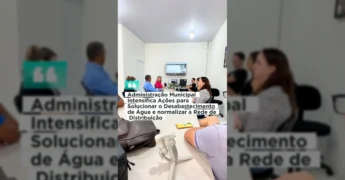 Imagens de reuniões e inspeções em poços e reservatórios para resolver a falta de água em Ipiranga do Norte. Créditos: Prefeitura Municipal de Ipiranga do Norte - MT / Instagram.