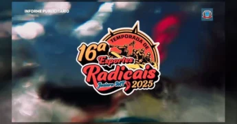 Imagens de esportes radicais e show de Maiara & Maraisa em Jaciara, com crédito à Prefeitura de Jaciara no Instagram