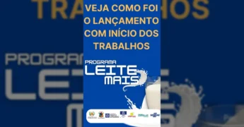 Prefeito, Secretários e Produtores rurais em Terra Nova do Norte durante o lançamento do Programa Leite Mais. Crédito: Instagram/terranovadonorte