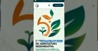 Imagem de um homem falando sobre o Fórum de Agricultura Regenerativa em Sinop. Créditos: SINDICATO RURAL DE SINOP / Instagram