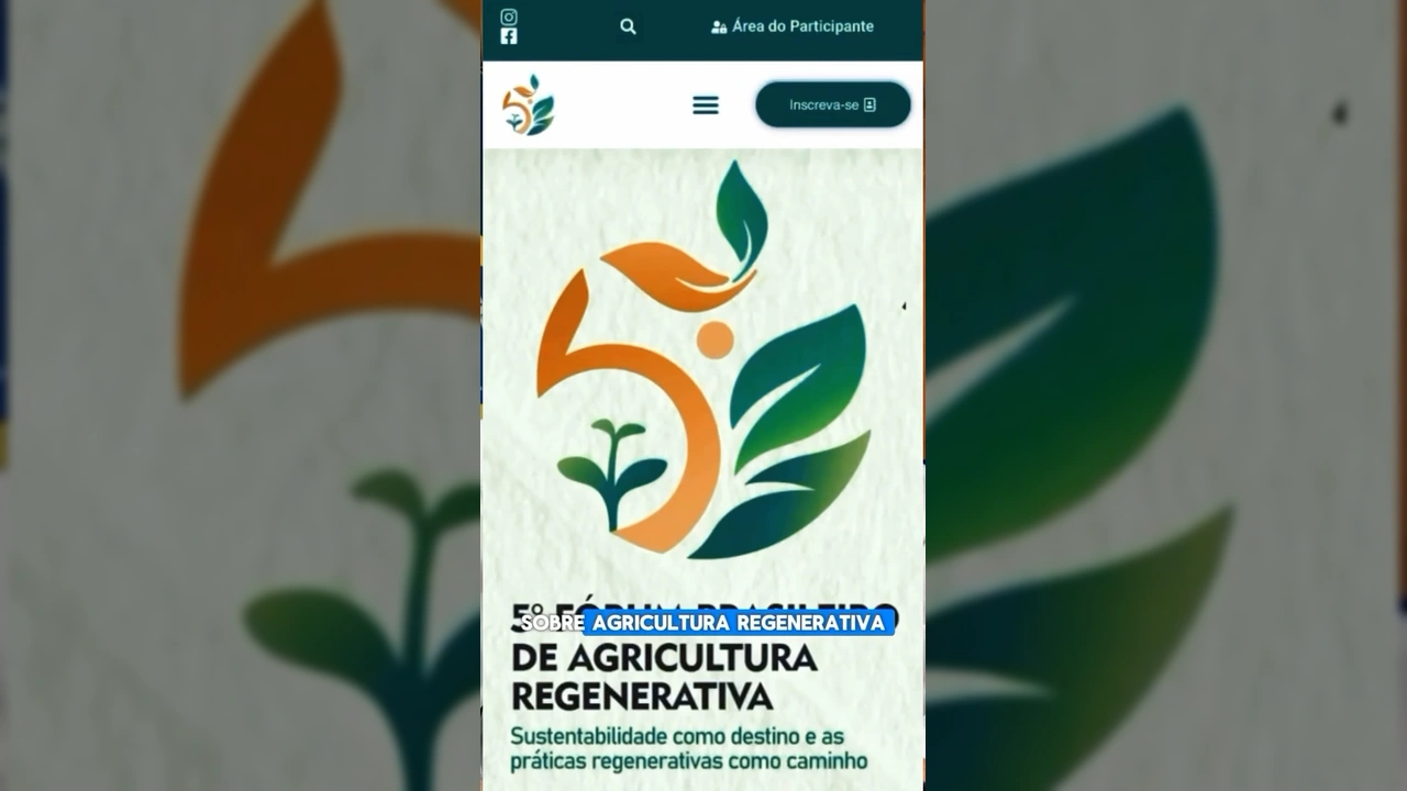 Imagem de um homem falando sobre o Fórum de Agricultura Regenerativa em Sinop. Créditos: SINDICATO RURAL DE SINOP / Instagram