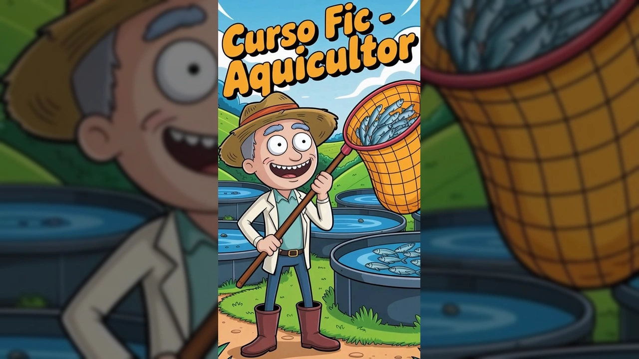 Imagem de divulgação do curso de Aquicultor no IFMT de Guarantã do Norte, com uma mulher em cenário ao ar livre. Crédito: Prefeitura Municipal de Guarantã do Norte / Instagram
