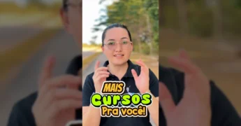 Mulher apresentando o curso de Agricultora Orgânica do programa Mulheres Mil em Guarantã do Norte / Instagram @prefeituradeguarantadonorte