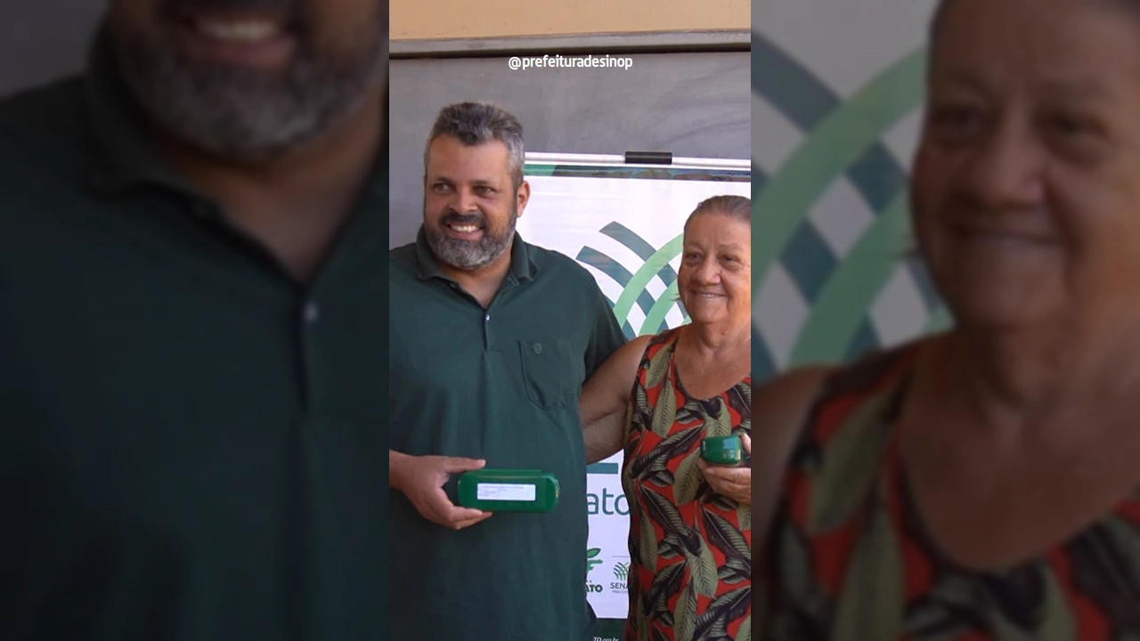Moradores da Gleba Mercedes recebem óculos em ação da Prefeitura de Sinop - Crédito: Prefeitura de Sinop / Instagram