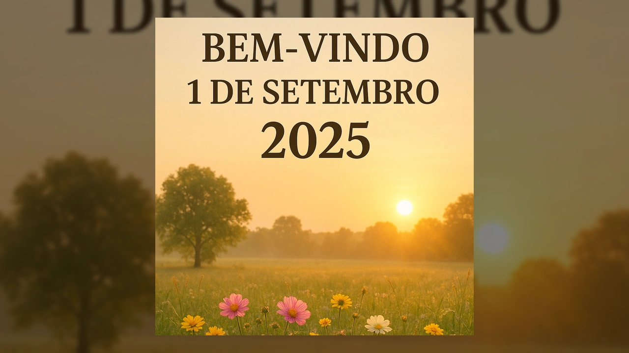 Imagem de nascer do sol em um campo com flores e árvores, marcando o início de Setembro de 2025. Créditos: morarnomatogrosso.