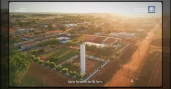 Vista panorâmica de Nova Ubiratã com foco em infraestrutura e desenvolvimento. Créditos: Prefeitura Municipal de Nova Ubiratã / Instagram