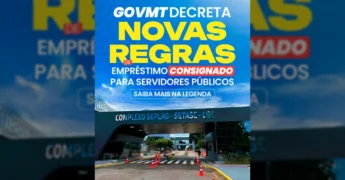 Governo de Mato Grosso anuncia novas regras de empréstimo consignado para servidores. Créditos: Governo de Mato Grosso / Instagram.