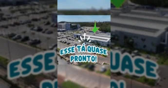 Prédio moderno do LACEN em Cuiabá ao lado do Hospital Central, crédito: Governo de Mato Grosso via Instagram.
