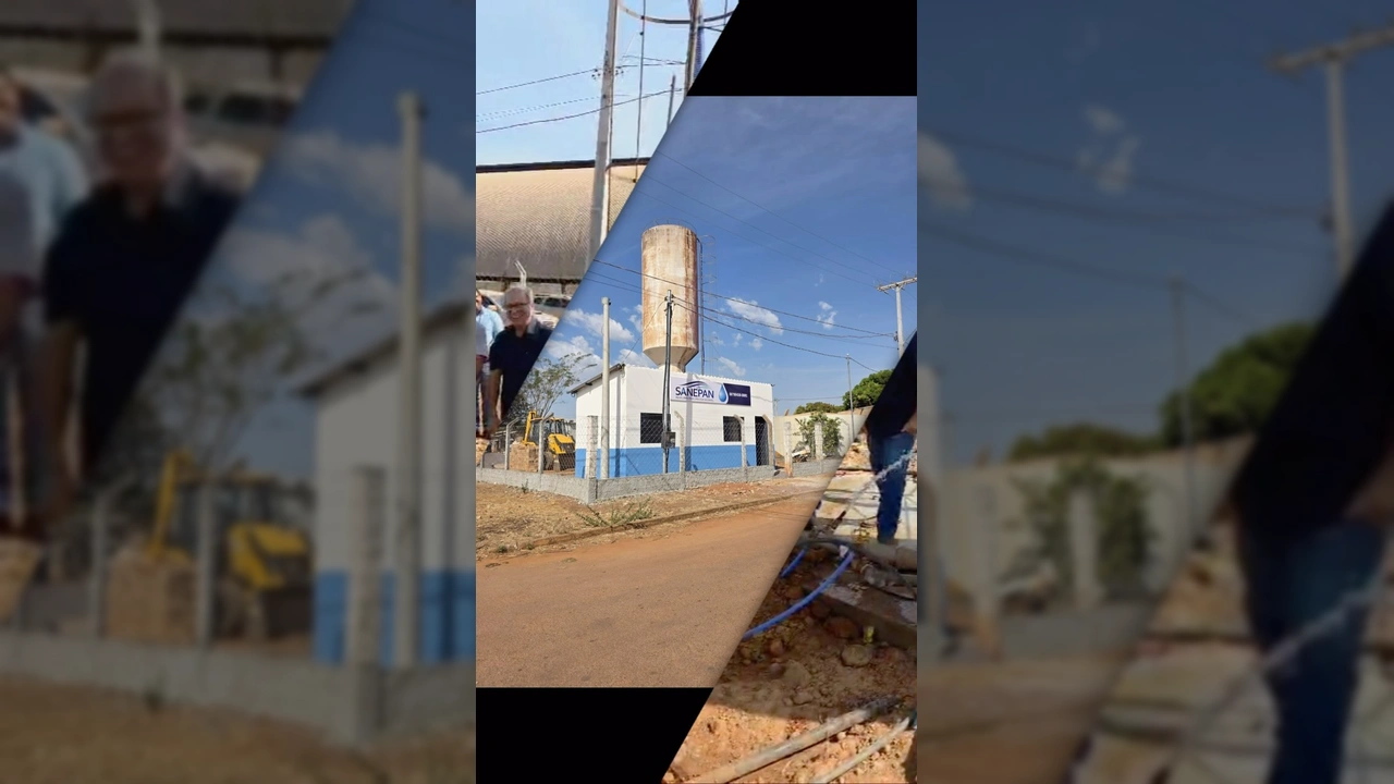 Novo sistema de tratamento de água em Nova Floresta, Porto Alegre do Norte. Créditos: Instagram @prefeituraportoalegredonorte.