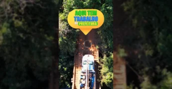 Prefeitura de Rondonópolis em ação na melhoria de pontes e estradas rurais. Créditos: Instagram @prefrondonopolis.