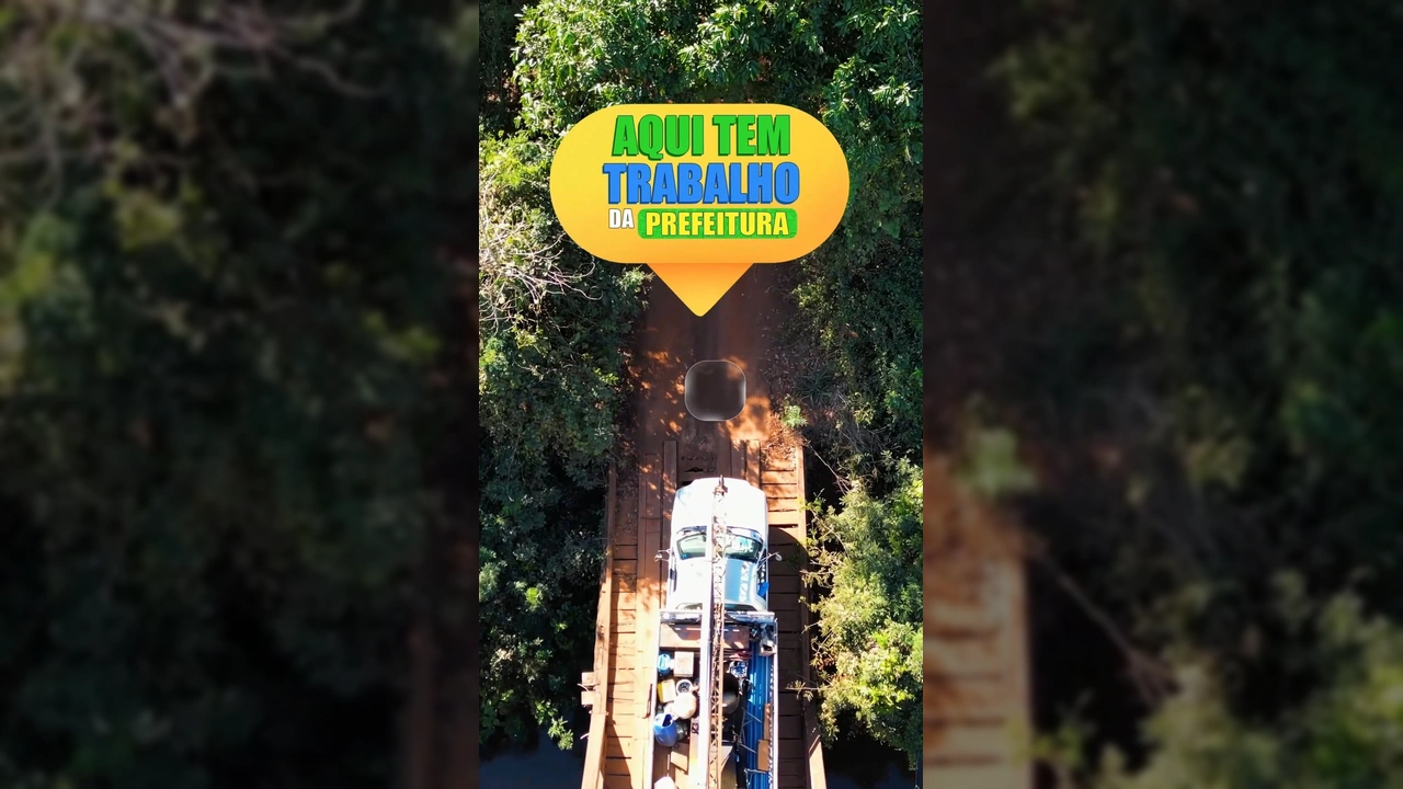 Prefeitura de Rondonópolis em ação na melhoria de pontes e estradas rurais. Créditos: Instagram @prefrondonopolis.