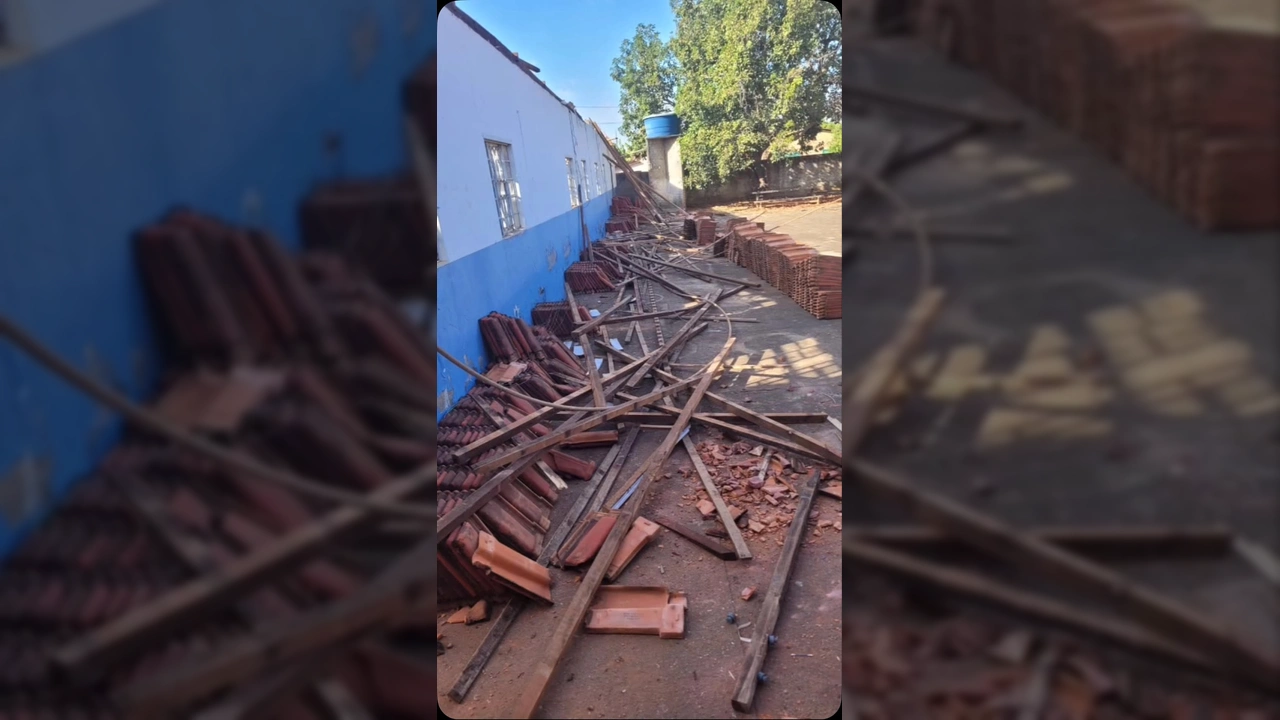 Reforma da Escola Municipal São Geraldo em Porto Alegre do Norte com investimento de mais de 1.3 milhão de reais. Créditos: prefeituraportoalegredonorte no Instagram.