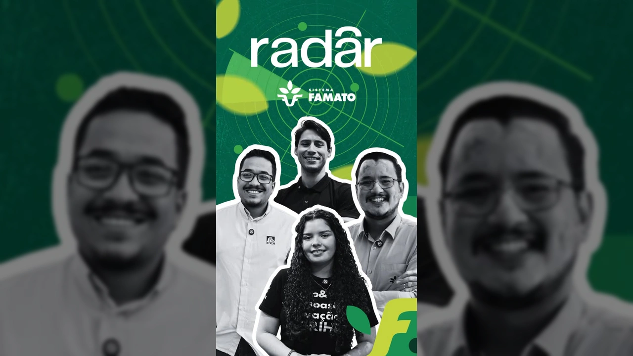Prédio da Famato com bandeiras, representando o centro das notícias do agronegócio mato-grossense. Créditos: Sistema Famato / Instagram
