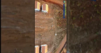 Casas em construção na cidade de Santa Terezinha-MT. Créditos: Prefeitura Santa Terezinha-MT
