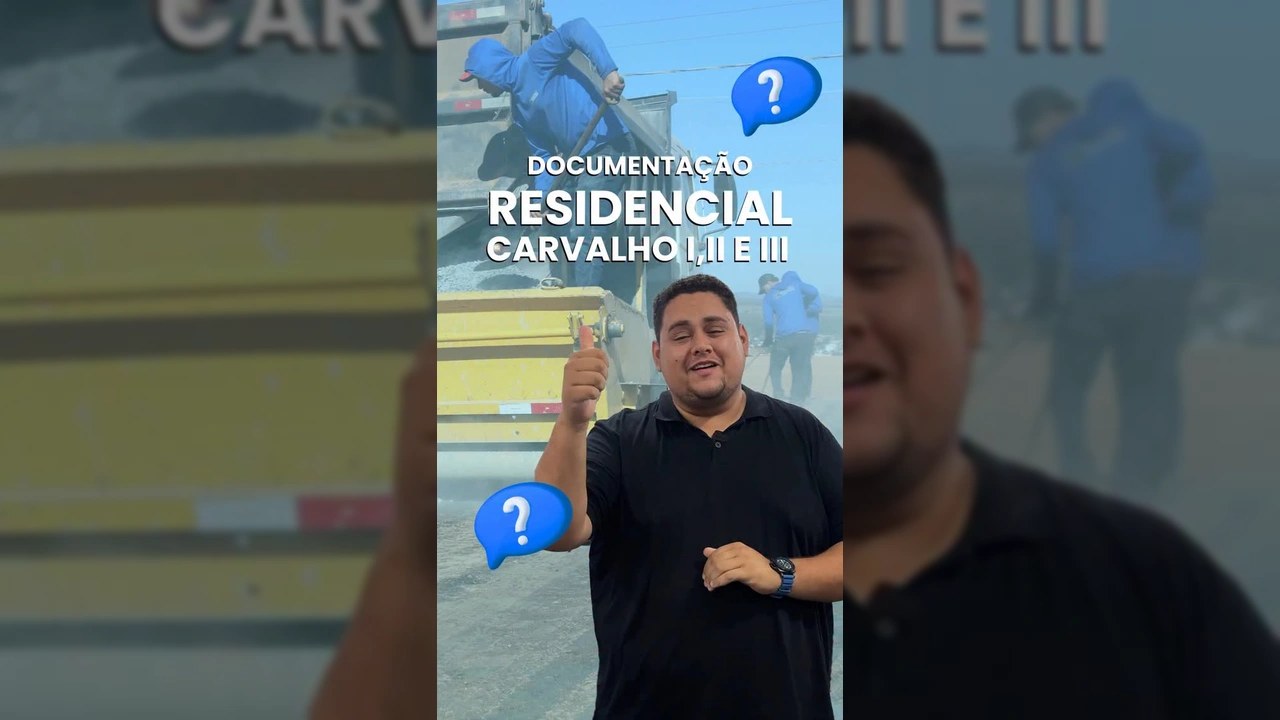 Thiago Barbosa, Secretário de Desenvolvimento Urbano de Barra do Garças, explica sobre o processo de documentação para o Residencial Carvalho. Créditos: Prefeitura de Barra do Garças / Instagram.