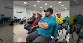 Imagem do treinamento de combate a queimadas em Nova Olímpia. Créditos: @prefeituradenise.