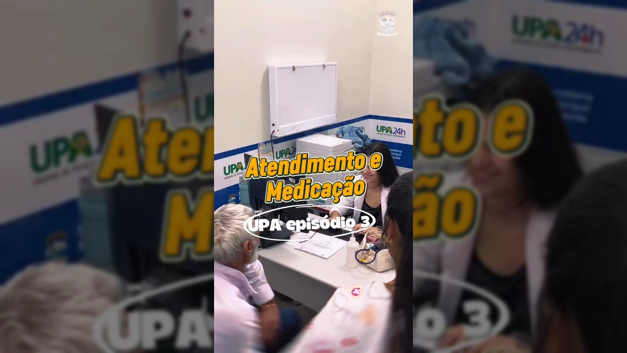 Equipe médica e de enfermagem da UPA 24h de Primavera do Leste realizando atendimento e preparação de medicação. Créditos: Prefeitura de Primavera do Leste / Instagram