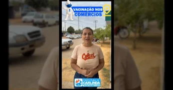 Vacinação contra a gripe em empresas e comércios de Carlinda. Créditos: prefeituradecarlinda / Instagram
