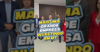 Reunião de anúncio de investimento da Votorantim Cimentos em Mato Grosso com o governador Mauro Mendes. Crédito: @mauromendesoficial