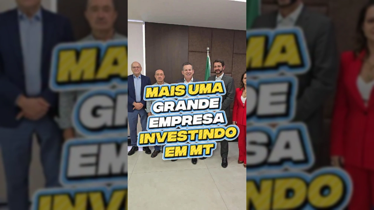 Reunião de anúncio de investimento da Votorantim Cimentos em Mato Grosso com o governador Mauro Mendes. Crédito: @mauromendesoficial