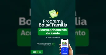 Campanha de acompanhamento de saúde do Programa Bolsa Família em Campo Verde, Mato Grosso. Imagem: @saude_campoverde