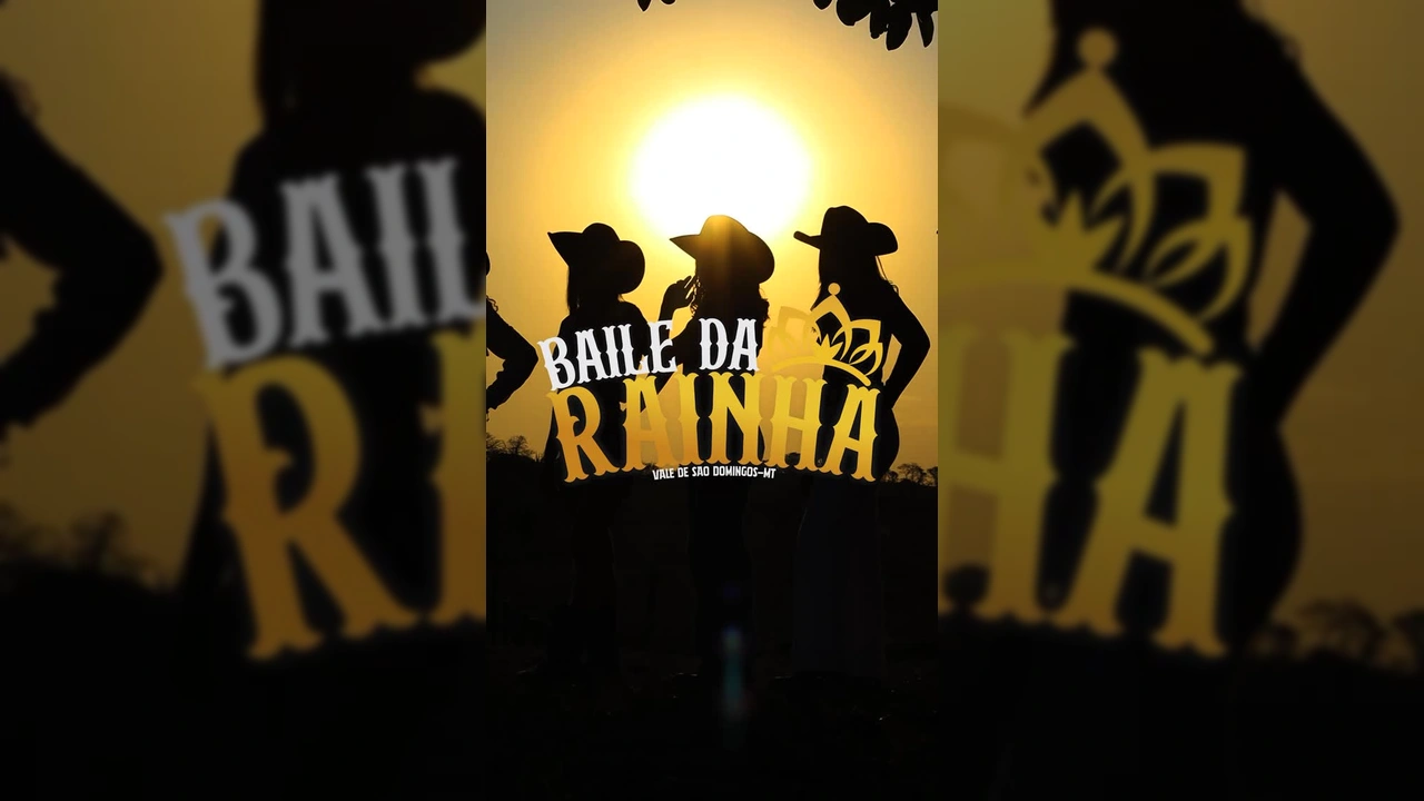 Foto das jovens candidatas ao Baile da Rainha da Expovale 2025, usando chapéus de cowboy e roupas country, em Vale de São Domingos. Créditos: expovale_vsd / Instagram