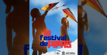 Imagem do 8º Festival de Pipas em Alto Garças, promovido pela Prefeitura de Alto Garças / Instagram @prefeitura_altogarcas