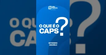 Médico Dr. Fábio Carvalho discutindo o papel do CAPS e saúde mental para a Prefeitura de Alta Floresta / Instagram