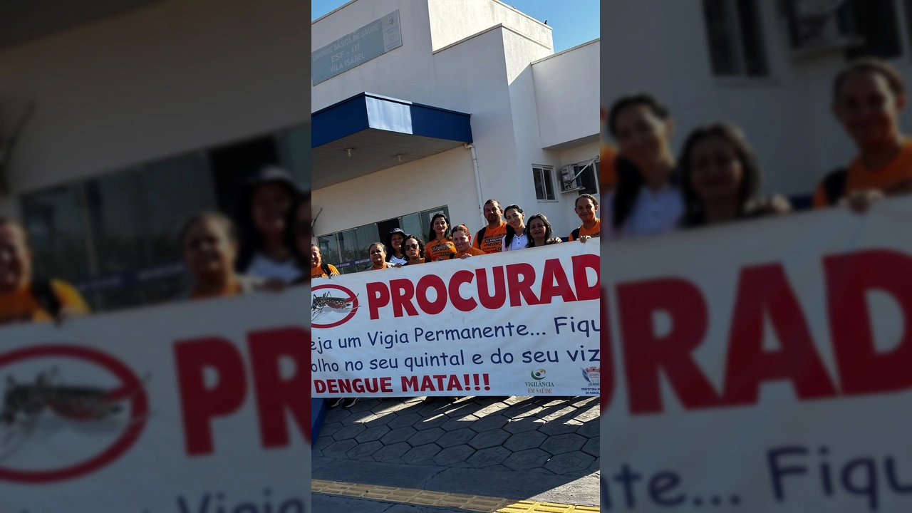 Agentes de saúde e endemias de Marcelândia visitando casas para combater o mosquito da dengue. Crédito: @prefeiturademarcelandia