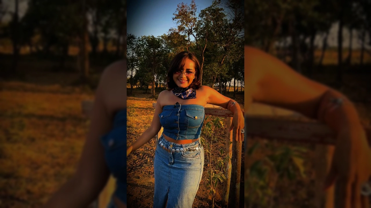 Elaine Santana expressando sua animação para o show de Maiara e Maraisa na ExpoDiamantino 2025. Créditos: expodiamantino / Instagram