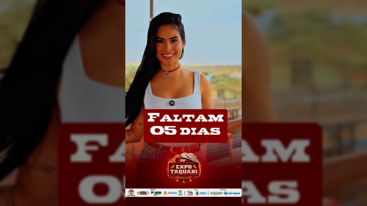 Preparativos finais da 28ª ExpoTaquari no Parque Antônio Buscariol em Alto Taquari, por expotaquari_oficial / Instagram