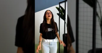 Imagem de divulgação da Feira do Empreendedor Sebrae 2025 em Cuiabá, Mato Grosso, com uma mulher explicando o evento / Instagram