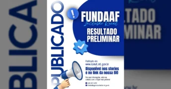Imagem ilustrativa do resultado preliminar do FUNDAAF Inclusão Rural divulgado pela Empaer MT. Créditos: Empaer MT / Instagram