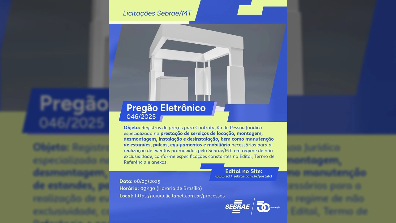 Conjunto de imagens mostrando um estande de eventos, um carro elétrico em ponto de carregamento e painéis solares sendo instalados, em referência aos novos pregões do Sebrae Mato Grosso. Crédito: Sebrae Mato Grosso / Instagram.