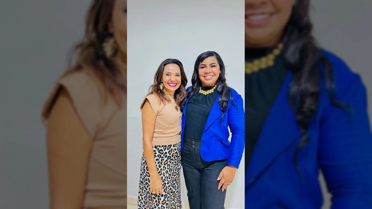 Joziani Campos, palestrante, no evento da SMAS Livramento com grupo de mulheres, Nossa Senhora do Livramento. Crédito: smaslivramento / Instagram