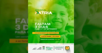 Criança sorrindo durante a Semana da Pátria em Primavera do Leste, campanha da Prefeitura de Primavera do Leste / Instagram.