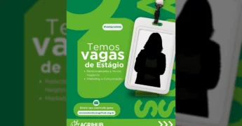 Detalhes das vagas de estágio em Relacionamento e Novos Negócios e Marketing e Comunicação no AgriHub. Créditos: AgriHub / Instagram